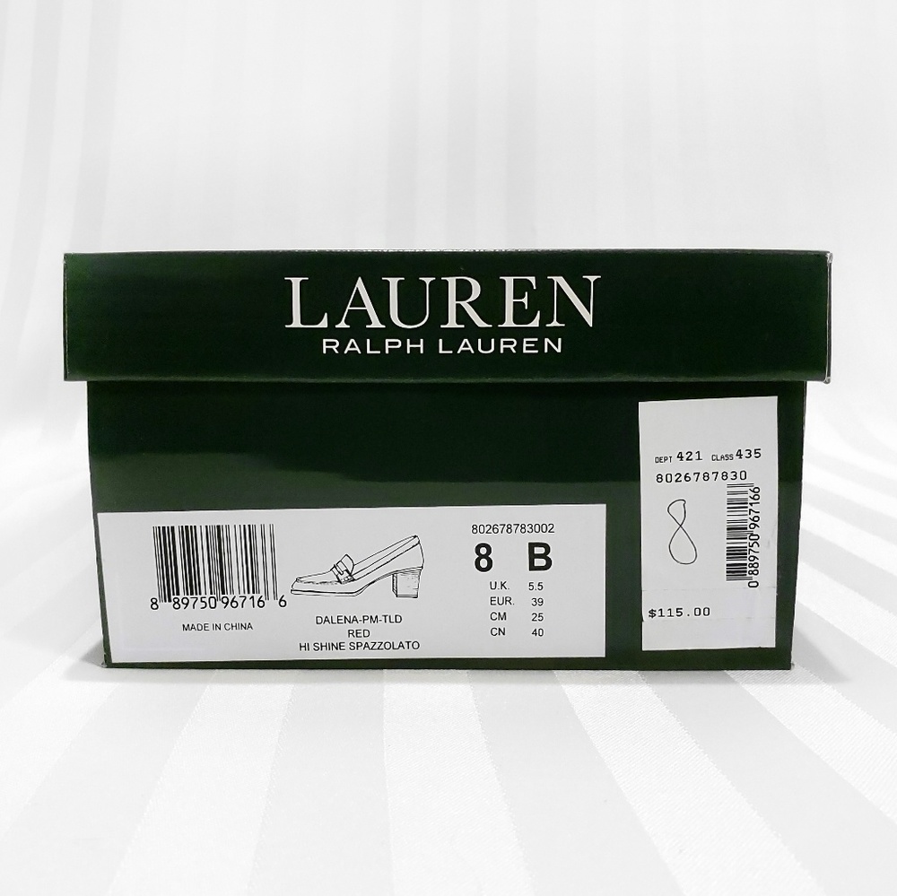 Lauren Ralph Lauren Dalena Horse Bit Loafers - Picture 7 of 8